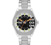 Diesel Scraper orologio da uomo, movimento al quarzo con cinturino in silicone, acciaio inossidabile o pelle