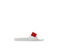 Diesel, ,Shoes ,Donna ,Bianco ,36 EU Sa-Mayemi Flock W Slides
