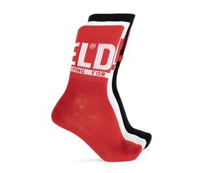Diesel - Skm-Ray-Threepack Socks - - Underwear - Uomo - Multicolore - S