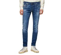 Diesel Sleenker 009PK Stretch Jeans da Uomo Pantaloni Slim Skinny (27W / 32L, Blu)