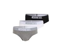 DIESEL Slip 'Andre' grigio sfumato / nero / bianco Uomo - Premium - Biancheria e abbigliamento da mare - Intimo - Mutande - Slip DIESEL M
