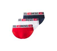 DIESEL Slip 'Andre' navy / grigio chiaro / rosso / bianco Uomo - Premium - Biancheria e abbigliamento da mare - Intimo - Mutande - Slip DIESEL M
