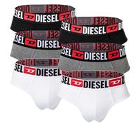 DIESEL Slip grigio sfumato / rosso / nero / bianco Uomo DIESEL XXL grigio sfumato / rosso / nero / bianco
