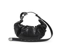 Diesel - Small Grab-D Hobo Shoulder Bag - -Bags -Donna -Nero -ONE SIZE