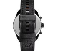 Diesel Orologio Analogico al Quarzo Uomo con Cinturino in Pelle DZ4667, Nero e Spettro