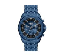 Diesel Stinger Uomo Orologio 46MM in acciaio inossidabile blu, DZ4705