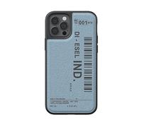 DIESEL SX5533 COVER per Apple iPhone 12 / 12 Pro, Blu