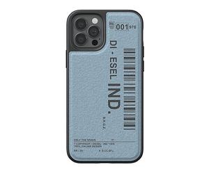 DIESEL SX5533 COVER per Apple iPhone 12 / 12 Pro, Blu