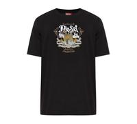 Diesel - T-Adjust-Aa10 T-shirt - - Tops - Uomo - Nero - M