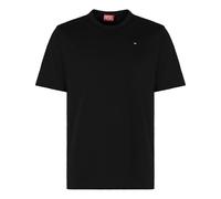 Diesel - T-Adjust Microdiv Cotton Crew-Neck T-Shirt - -Tops -Uomo -Nero -S
