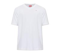 Diesel - T-Adjust-V-Microdiv T-shirt - - Tops - Uomo - Bianco - 3XL