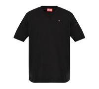 Diesel - T-Adjust-V-Microdiv T-shirt - - Tops - Uomo - Nero - M