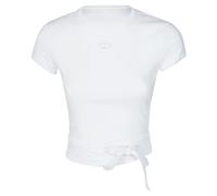 Diesel - T-Bunny-Tail-S1 Ribbed Top - - Tops - Donna - Bianco - S
