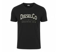 Diesel T-Diego-Boss Maglietta Uomo 2XL Nera Cotone Manica Corta