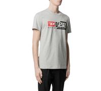 DIESEL T Diego T Shirt Uomo Girocollo Cuty Doppio Logo Stampato Casual...