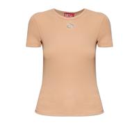 Diesel - T-Ele-Long-Od Top - - Tops - Donna - Beige - S