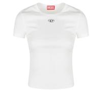 Diesel, ,Tops ,Donna ,Bianco ,L T-Ele-Long-Od Top