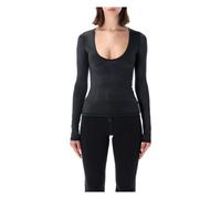 Diesel - T-Elphin LS - - Tops - Donna - Nero - S