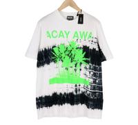 Diesel T-Just-B51 T-Shirt L Bianco Modellato Girocollo Manica Corta Logo