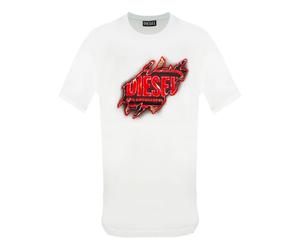 Diesel - T-Just-E43 T-Shirt - - Tops - Uomo - Bianco - S