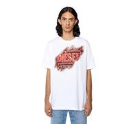 Diesel T-just-e43, T-Shirt Uomo, 100-0aaxj, L