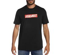 tshirt uomo maniche corte DIESEL t-just t-shirt a maniche corte BLACK NER 419754