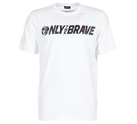 Diesel T-Just-SV T-Shirt, Bianco (White 100), S Uomo