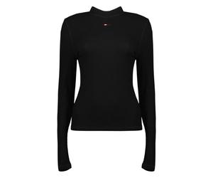Diesel - T-mokky Long Sleeve Top - - Knitwear - Donna - Nero - L