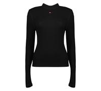 Diesel - T-mokky Long Sleeve Top - - Knitwear - Donna - Nero - S