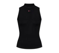 Diesel - T-Mokky-Sl-Microdiv Top - - Tops - Donna - Nero - XL