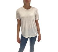 Diesel T-Moriplaque - Maglietta da donna, crema, XL