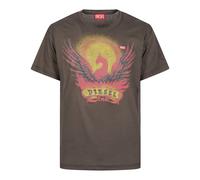 Diesel - T-Norm AA1 T-Shirt - - Tops - Uomo - Marrone - S