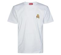 Diesel - T-Norm Frog T-Shirt - - Tops - Uomo - Bianco - M