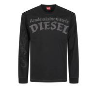 Diesel - T-Norm LS AA3 T-shirt a maniche lunghe - - Tops - Uomo - Nero - M