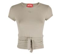 Diesel - T-Shirt Bunny Tail S1 - - Tops - Donna - Beige - S