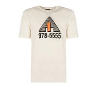 Diesel - T-Shirt Classica Girocollo - - Tops - Uomo - Beige - L
