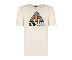 Diesel - T-Shirt Classica Girocollo - - Tops - Uomo - Beige - S