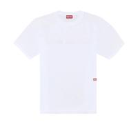Diesel - T-shirt con logo stampato con foto - - Tops - Uomo - Bianco - L