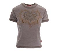 Diesel - T-shirt in jersey T-Ila-Aa1 - - Tops - Donna - Grigio - M