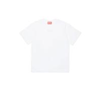 Diesel T-shirt manica corta Tmarcus con logo bianco 10a