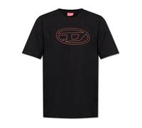 Diesel - T-shirt T-Adjust-Bigoval - - Tops - Uomo - Nero - L