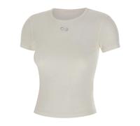 Diesel, ,Tops ,Donna ,Bianco ,L T-Ele-Long-Od Top