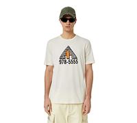 Diesel T-Shirt Uomo T-Just XXL, Bianco