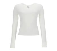 Diesel - T Uncuties Long LS - - Tops - Donna - Bianco - M