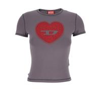 Diesel - T Uncuties Long S5 - - Tops - Donna - Grigio - M