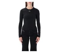 Diesel - T-Uncuties Long - - Tops - Donna - Nero - M