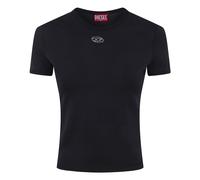 Diesel - T-Uncutieslong OD T-shirt - - Tops - Donna - Nero - M