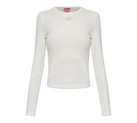 Diesel, ,Tops ,Donna ,Bianco ,2XS T-Uncutieslong-Ls-Od Cotton Sweater