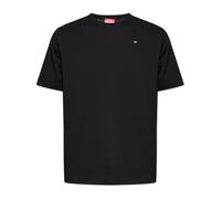 Diesel, ,Tops ,unisex ,Nero ,L T-shirt T-Adjust-Microdiv
