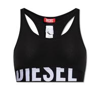 Diesel - Ufsb-Cotton-Race-Bralette - - Sport - Donna - Nero - XL